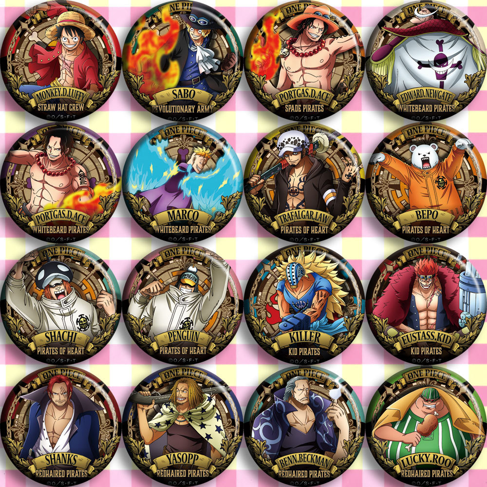 Luffy Anime Merchandise - ONEPIECE Anime Badge C Stijl Luffy