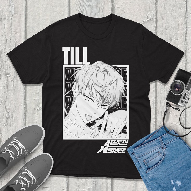 Premium Anime Merchandise - Tot Alien Stage T-shirt Vintage Streetwear