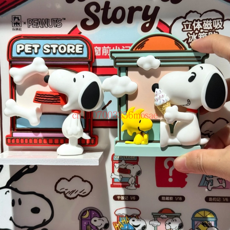Anime Merchandise Box Set - Peanuts Snoopy koelkastmagneet Blind Box Anime