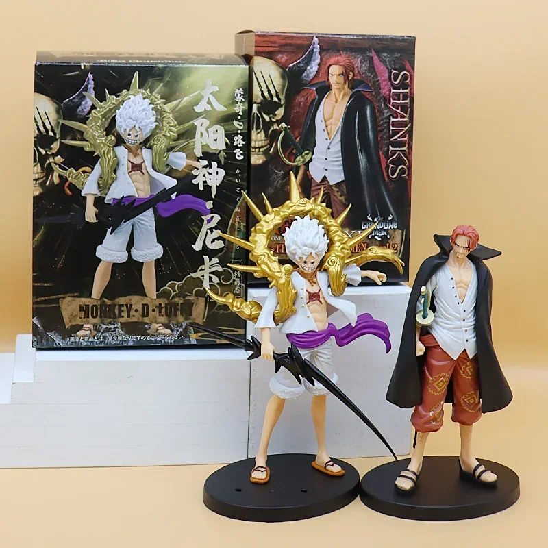 Luffy Anime Merchandise - Anime One Piece Figuur SHANKS Luffy
