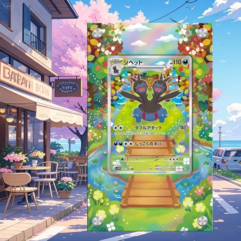 Anime Merchandise From Japan - Art Display voor Pokemon Zweilous Card