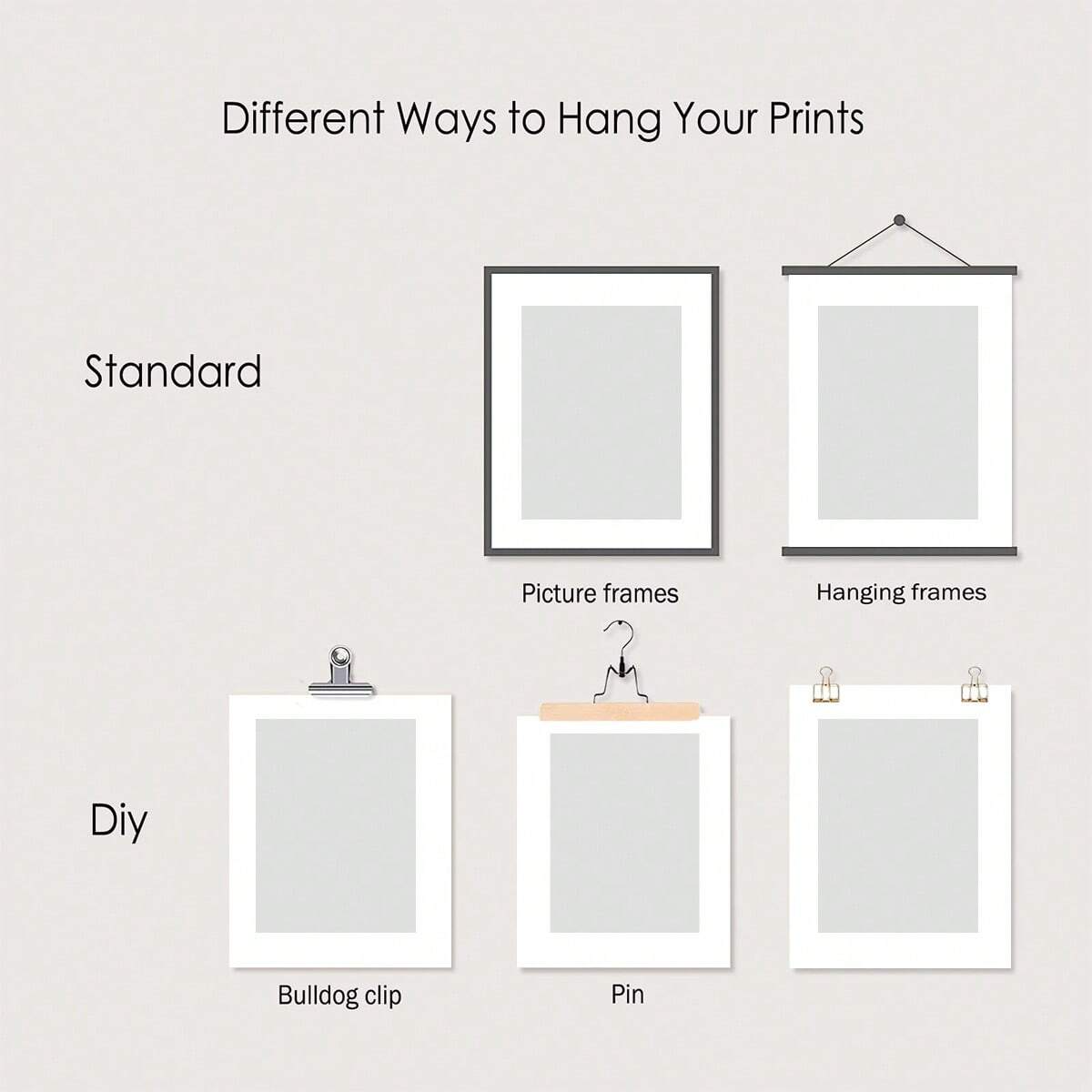 4/5/6 stuks gepersonaliseerde  - Art Print Framed recensie en prijs