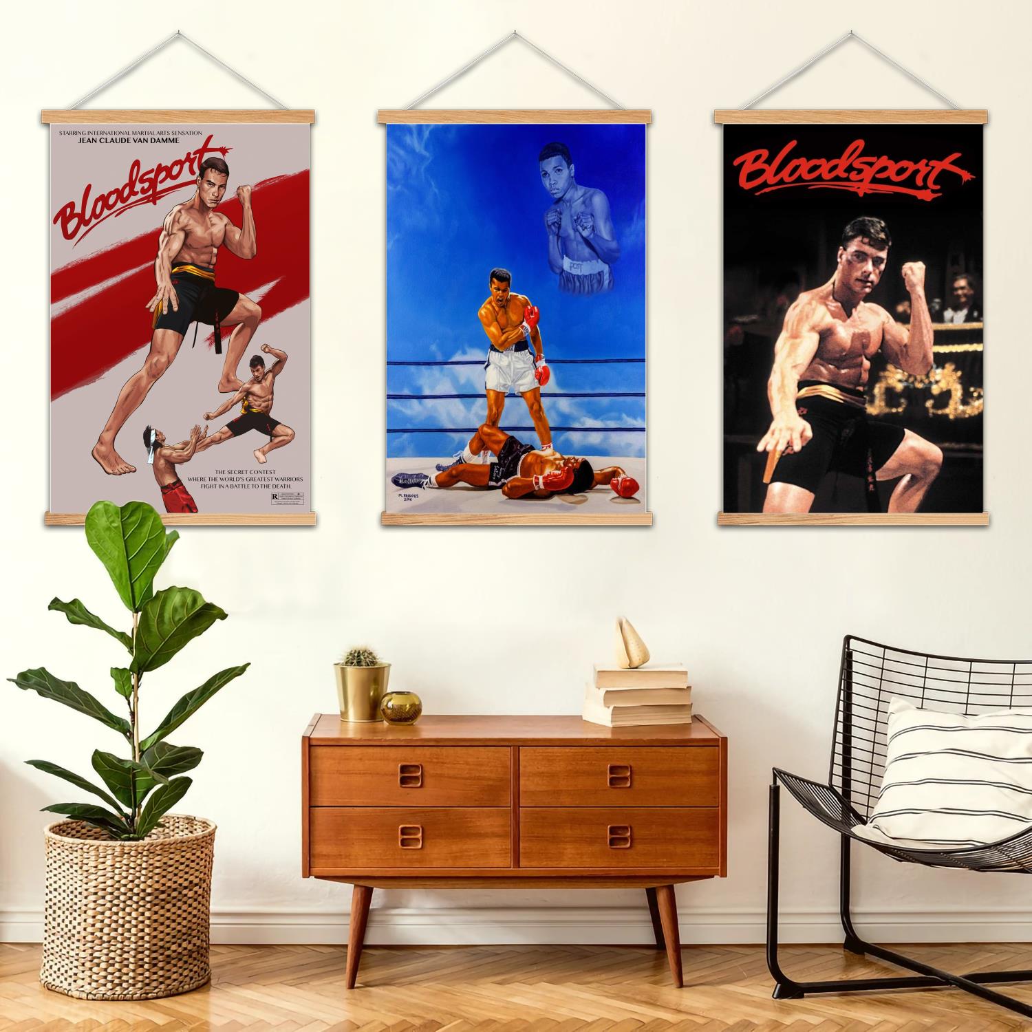 Bloodsport ingelijste muurschi - Art Print Framed recensie en prijs