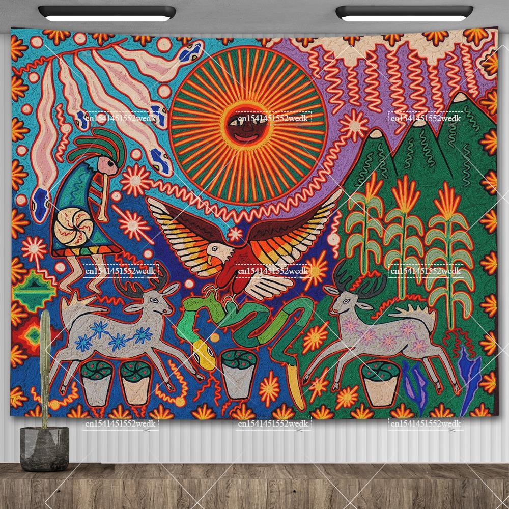 Mexico Mexicaanse Maya Tribale - Wall Scroll Tapestry recensie en prijs