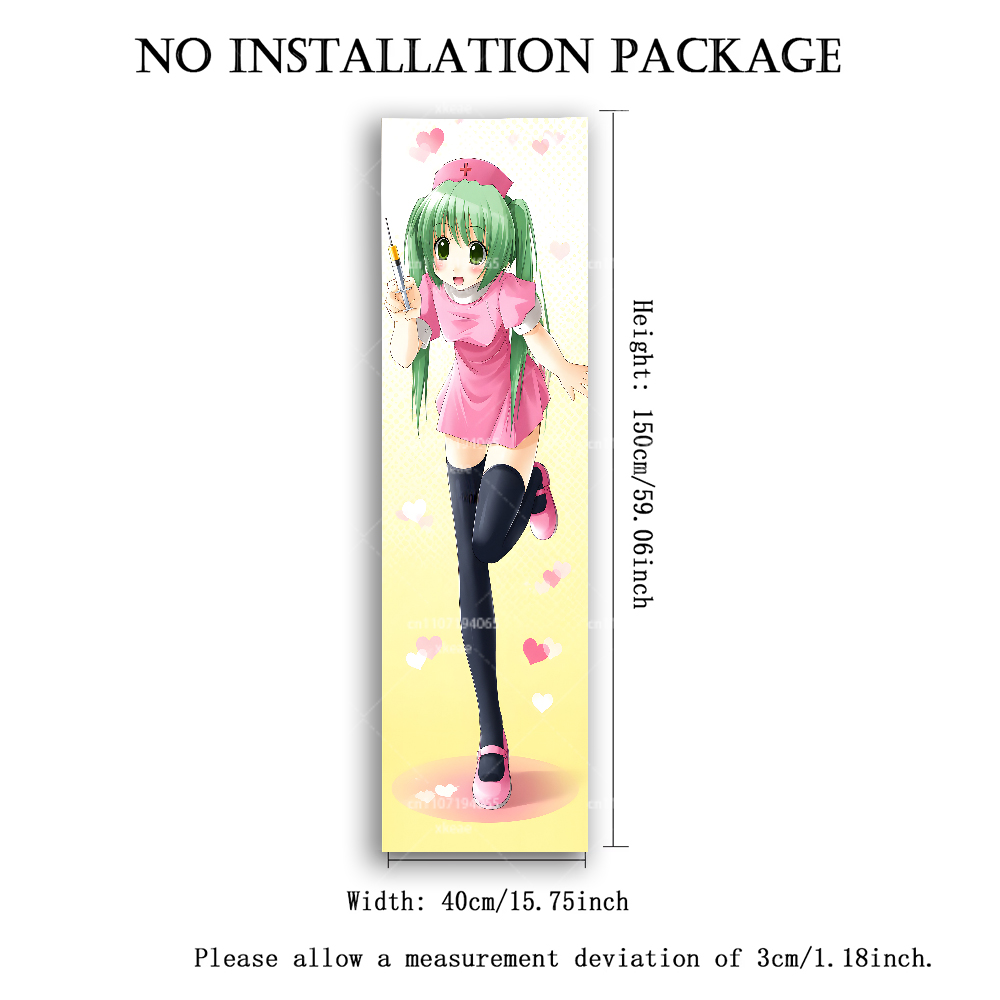 Groene Twin Tails verpleegster - Wall Scroll Tapestry recensie en prijs